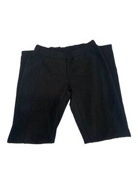 Attention Womens Black Pants XS Polyester Blend Stretch Elastic Waist